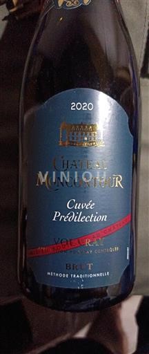 Loirevallei Vouvray Château Moncontour Prédilection 2020