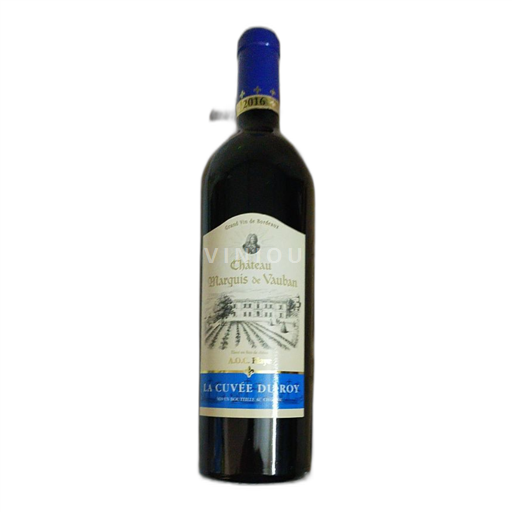 Bordeaux Blaye Château Marquis de Vauban La du Roy 2016