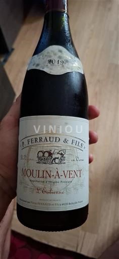 Beaujolais Moulin-à-vent P. Ferraud & Fils L'Éolienne 2019