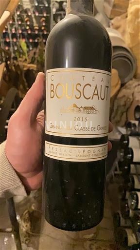Bordeaux Pessac-Léognan Grand Cru Classé de Graves BOUSCAUT 2015