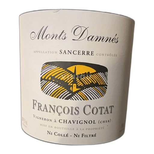 Thung lũng sông Loire Sancerre. François Cotat Monts Damnés 2022