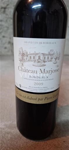Bordeaux Marjosse 2009