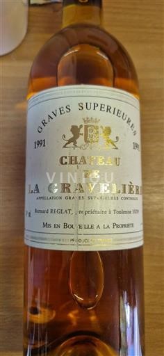 Bordeaux Graves Supérieures Château La Gravière 1991