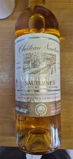 Bordeaux Sauternes Château Nauton 2009