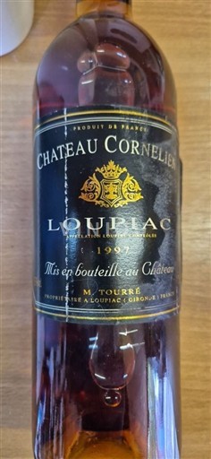 Bordeaux Loupiac Château Cornelien 1997