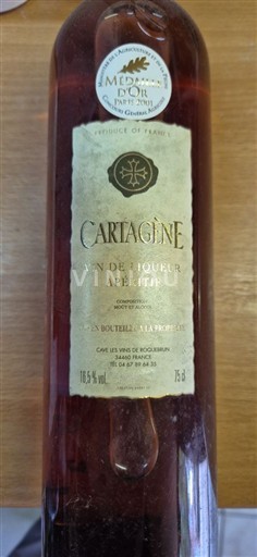 Languedoc Cave Les Vins de Roquebrun Cartagène 2000