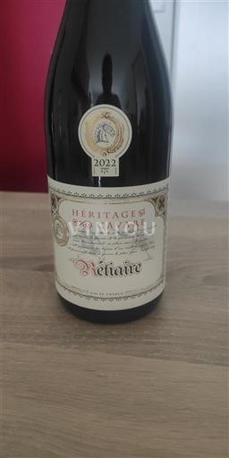 Vale do Ródano Não especificado Rétaire Héritage Cavare 2022