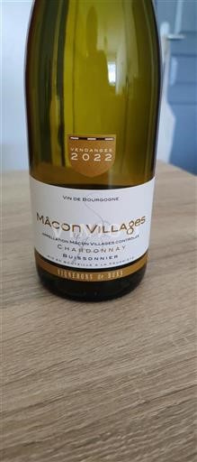 Burgundi Mâcon ja Mâcon-kylät Vignerons de Buxy Buissonnier 2022