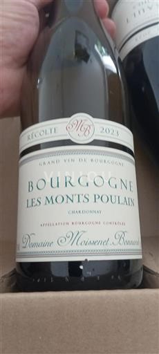 Bourgogne Domaine Moissenet Bonnard Les Monts Poulain 2023