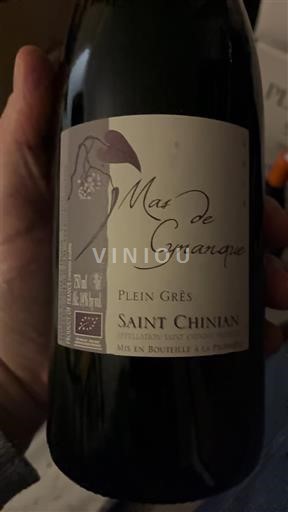Languedoc Saint-Chinian Mas de Cynanque Plein Grès Ei vuosikertaa