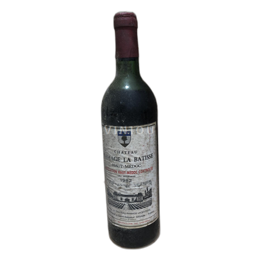Bordeaux Haut-Médoc Château Ramage La Batisse 1982