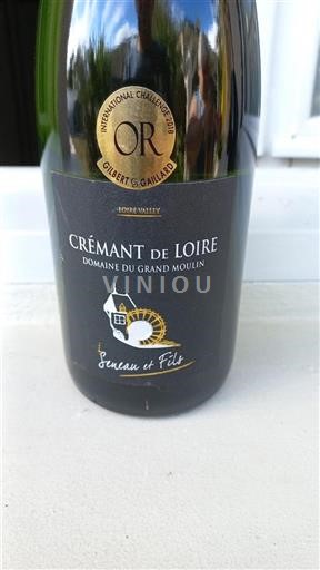 Loire Valley Crémant de Loire Domaine Grand Moulin Non-Vintage