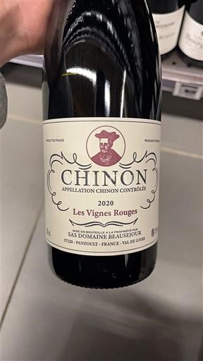 Vallée de la Loire Chinon Domaine Beauséjour Les Vignes Rouges 2020