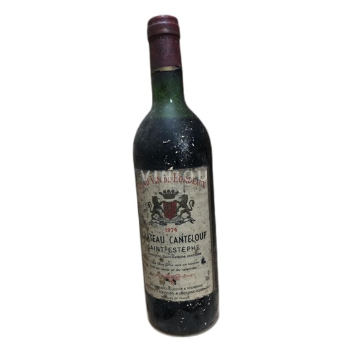 Burdeos Saint-Estèphe Château Canteloup 1974