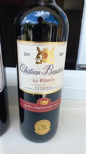 Sudoeste Fronton Château Baudare La Réserve 2019