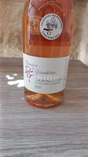 Loiretal Cabernet d’Anjou Domaine Des Giraudières 2022
