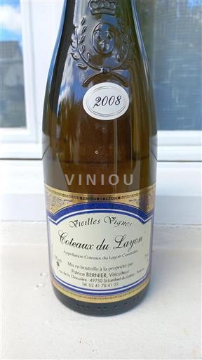 Loiren laakso Coteaux-du-Layon Vieilles vignes 2008