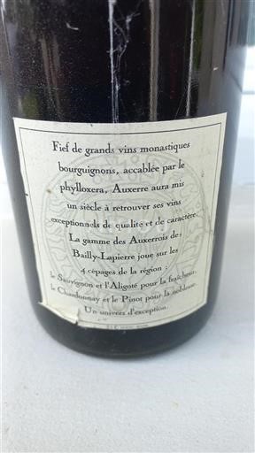 Burgundija Ni doloceno Bailly-Lapierre Auxerrois 2001