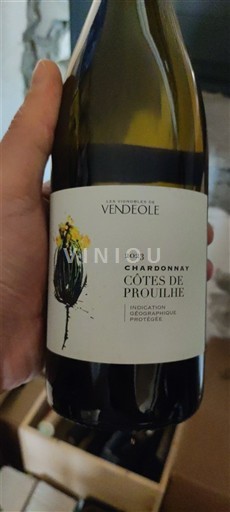 Languedoc và Roussillon Aude Les Vignobles de Vendéole Chardonnay - Côte de Prouilhes 2023