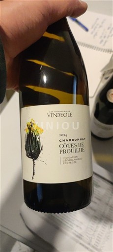 Languedoc và Roussillon Aude Les Vignobles de Vendéole Chardonnay - Côte de Prouilhes 2024