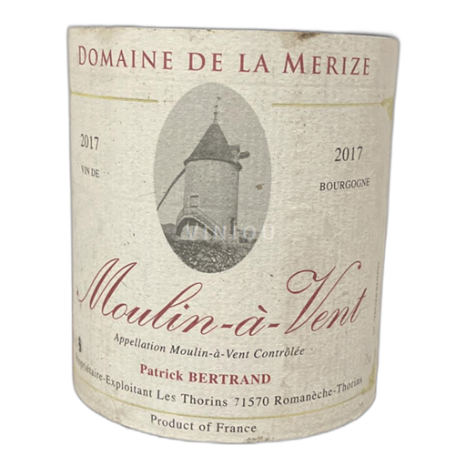 Beaujolais Moulin-à-vent Domaine de la Merize 2017