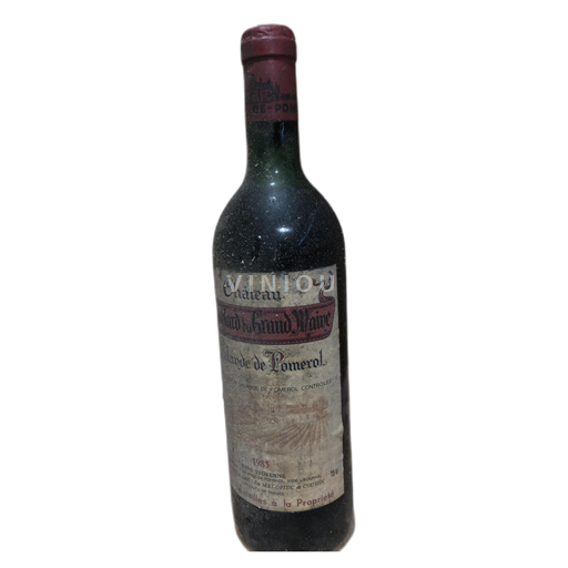 Bordeaux Lalande-de-Pomerol Château Bichon du Grand Moine 1985