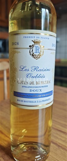 Sudoeste Côtes de Bergerac Les Raisins Oubliés 2024