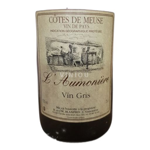 Các vùng miền Đông Côte de Meuse L'Aumonière 2020