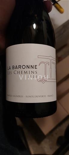 Languedoc Corbières Château La Baronne Les Chemins 2020