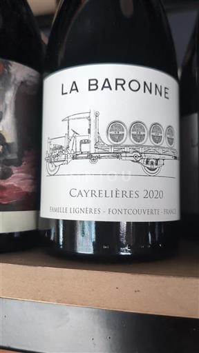 Languedoc Corbières Château La Baronne Cayrelières 2020