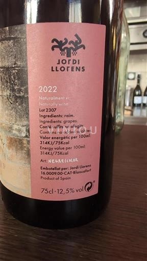 Catalonië Penedès Jordi Llorens Brutalement 2022