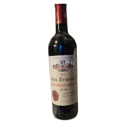 Bordeaux Saint-Émilion Grand Cru Clos Trimoulet 2013