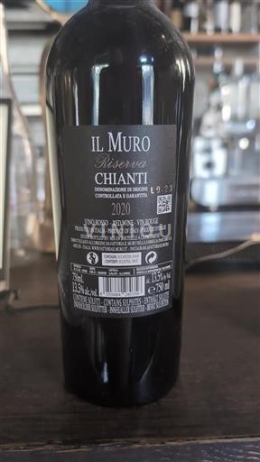 Toscana Chianti Il Muro Riserva 2020