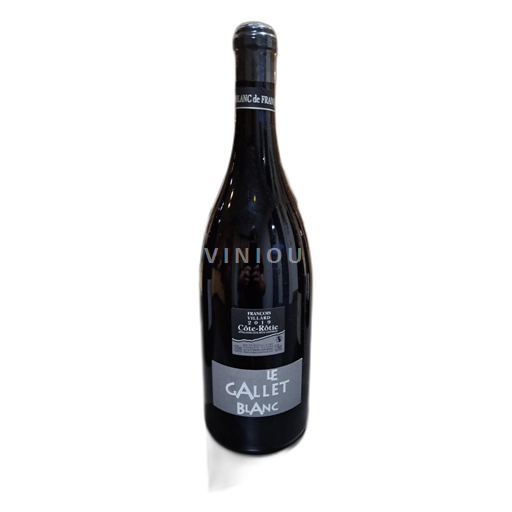 Rhônen laakso Côte-rôtie François Villard Le Gallet Blanc 2019