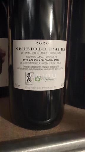Piemonte Nebbiolo d'Alba Antica Cascina dei Conti di Roero 2020