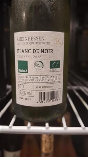 Renania. Rheinhessen Weingut M. Keth Blanc de Noir 2023