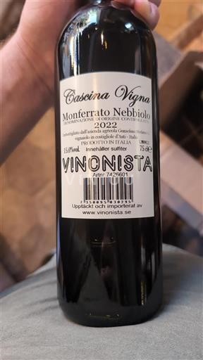 Piemont Monferrato Cascina Vigna 2022