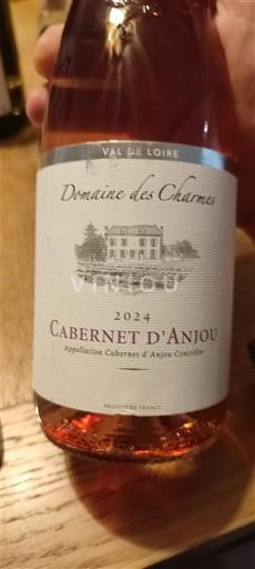 Thung lũng sông Loire Cabernet-d'Anjou Domaine Des Charmes 2024