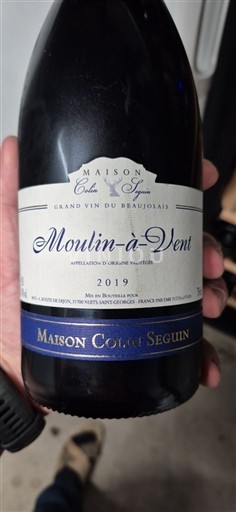 Beaujolais Moulin-à-vent Maison Colin Seguin 2019