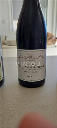 Burgundy Nuits-Saint-Georges Domaine Annick et Bernard Rion Les Lavières 2008