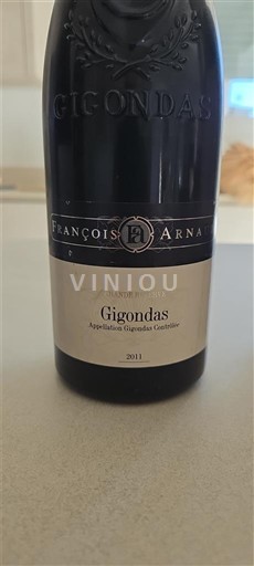Rhône-dalen Gigondas FRANCOIS ARNAUD Grande Réserve 2011