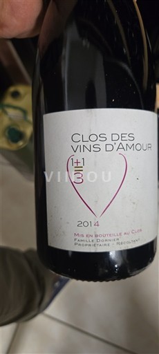 Roussillon Maury Clos des Vins amour 1 1=3 2014