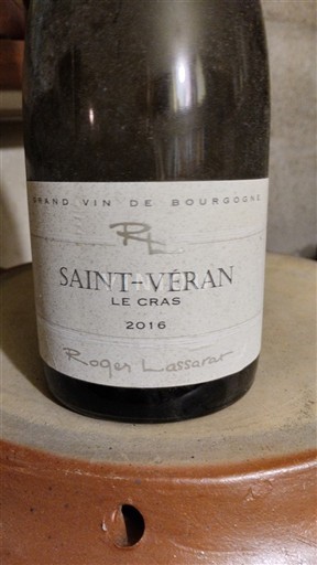 Borgoña Saint-Véran Roger Lassarat Le Cras 2016