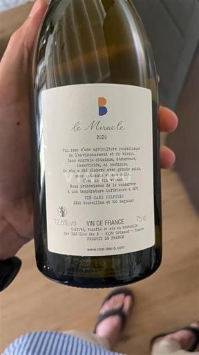 Provansa Ni doloceno Clos des B le Miracle 2020