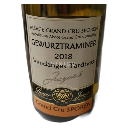 Alsace Roger Jung Gewurztraminerr 2018