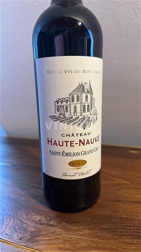 Bordeaux Saint-Émilion Grand Cru Château Haute Nauve 2021
