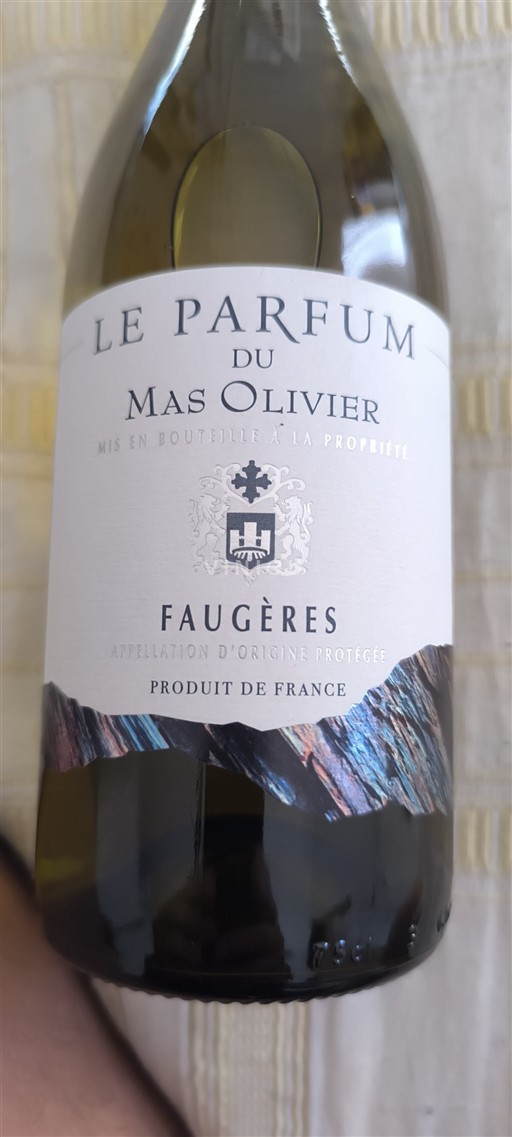 Languedoc Faugères Mas Olivier Le Parfum 2023