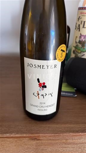 Alsace Riesling Grand Cru Josmeyer Hengst 2014