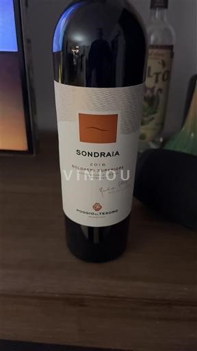 Toscana Ikke specificeret Poggio al Tesoro Sondraia 2016