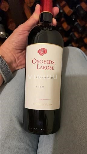 British Columbia Thung lũng Okanagan Osoyoos Larose Le Grand Vin 2019